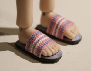 How to make barbie slippers hotsell